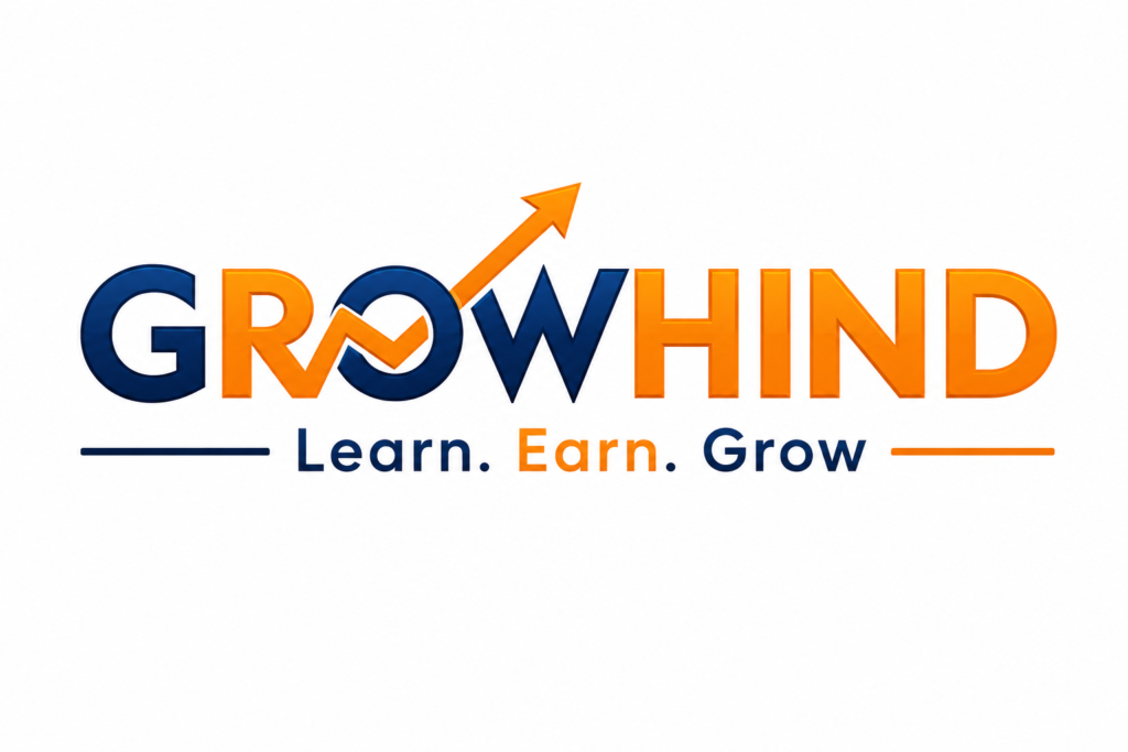 Growhind IT Services and Technology Solutions Logo