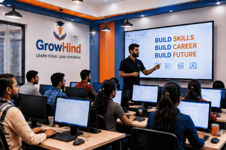 Computer Classes in Delhi at Growhind